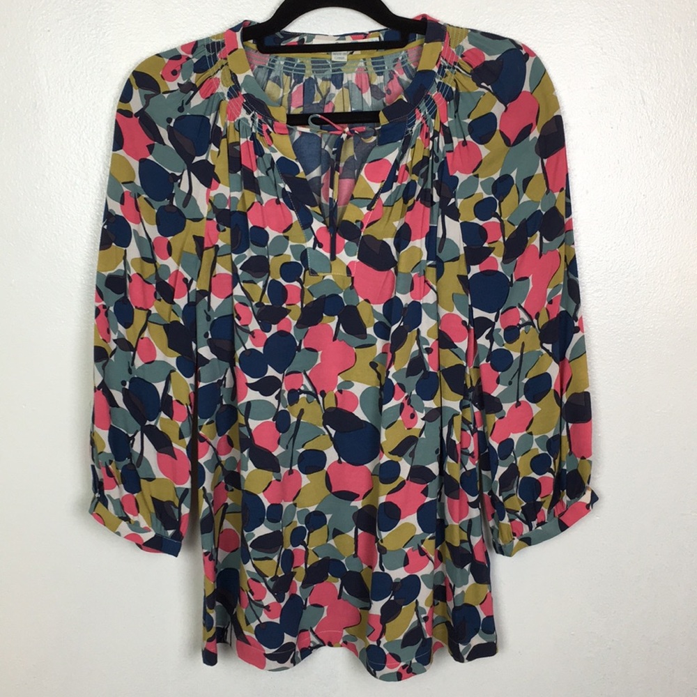 Boden Abstract Blouse
